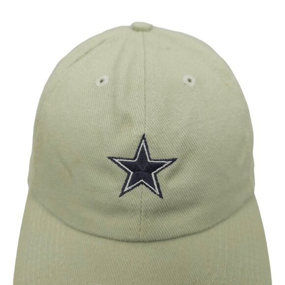 Dallas Cowboys NFL Football Adjustable Size Cap Strapback Baseball Hat Khaki - Picture 10 of 15